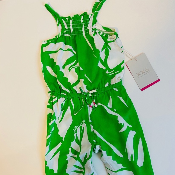 Lilly Pulitzer Other - Lilly Pulitzer Jumpsuit Green Boom Boom  18M